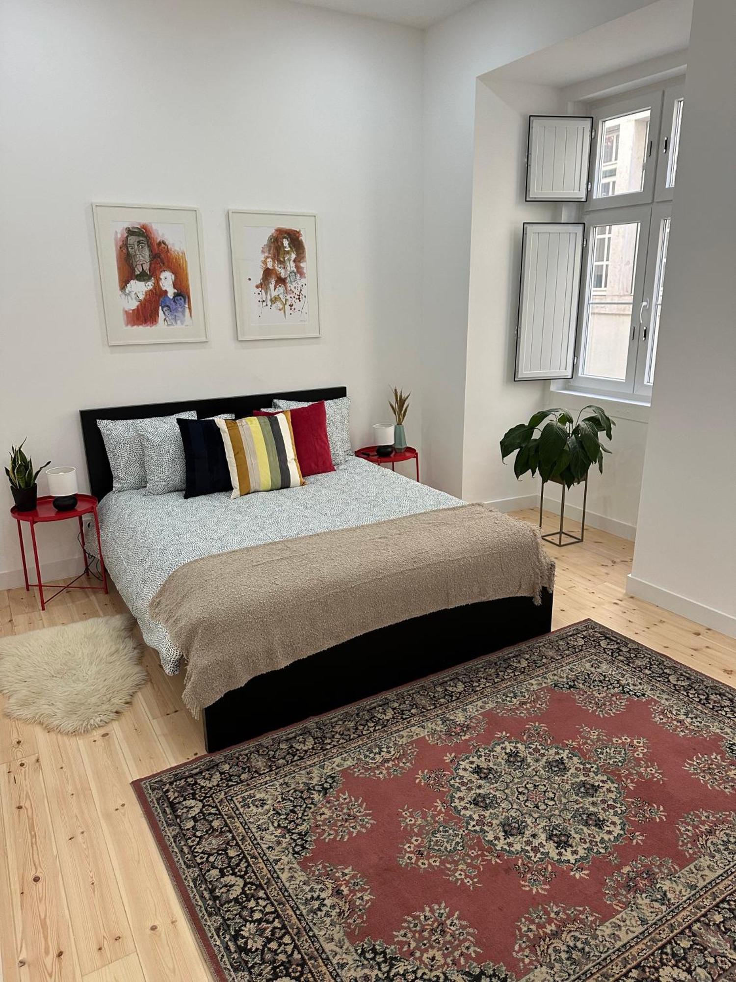 Modern Bedroom In Lisboa Exteriör bild